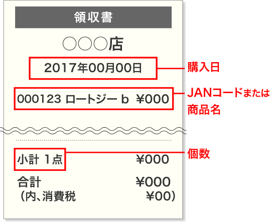 領収書
